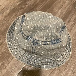 Faded denim adidas bucket hat